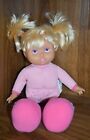 Uneeda Baby Doll 1999 Giggles 15” Tickle Me Talking Sounds Blonde