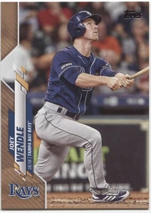 JOEY WENDLE 2020 Topps Series 2 GOLD Parallel #/2020 -TAMPA BAY RAYS - #618 - Imagen 1 de 1