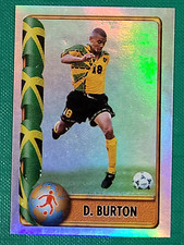 1998 Navarrete France World Cup FIFA Ax Sticker #340 DEON BURTON Jamaica FOIL