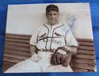 Enos Slaughter Baseball Hofer Autographed 8X10 Photo