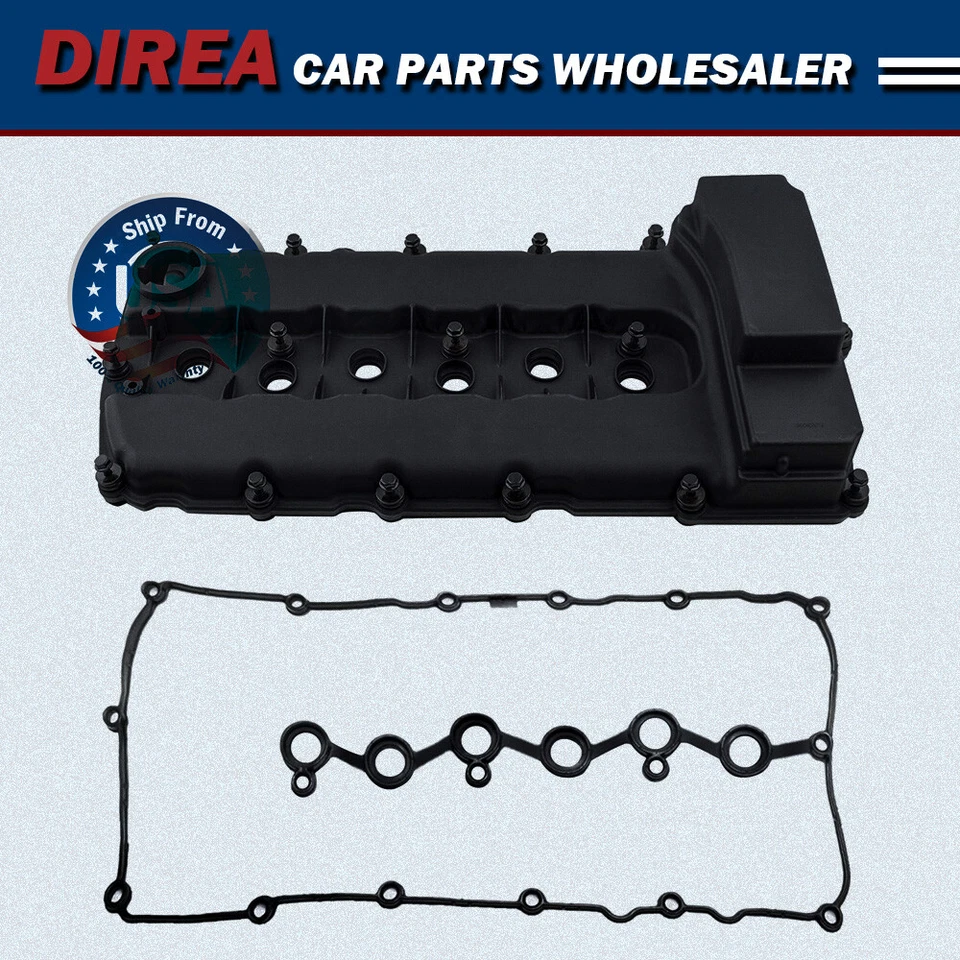 Valve Cover w/Gasket Fits 07-14 Audi Q7 VW CC Passat Touareg 3.6L 03H103429H 1x - Image 1 of 4