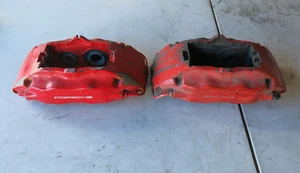 1989-1994 Porsche 911 964 C2 C4 OEM Front Brake Calipers Pair #F6 (SVR) - Picture 1 of 5