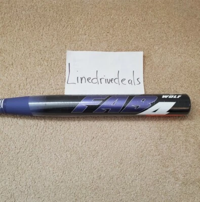 Nuevo Easton Fab 4 Wolf 2021 equilibrado 26 oz. Bate de softbol lanzamiento lento SP21F4WB USSSA Foto 1 de 4