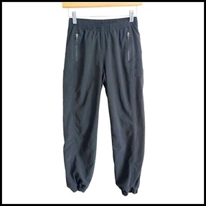 Athleta Girl Jogger Pants Black Zipper Pockets Activewear Size M 8 10 Years - Picture 1 of 8