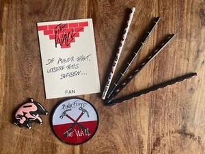 PINK FLOYD / ROGER WATERS FLYER/4 PENCILS/ANIMALS FRIDGE MAGNET / patch is sold - Picture 1 of 9