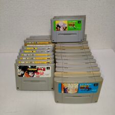 Super Famicom Lot of 27  SFC Dragon Ball Z Super Butoden 2 3  SNES NTSC-J