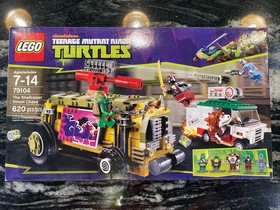 LEGO 79104 TMNT: The Shellraiser Street Chase New in Factory Sealed Box!