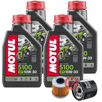 KIT TAGLIANDO HONDA X-ADV 750 17-20 FILTRO OLIO FRIZIONE 4L MOTUL 5100 10W30