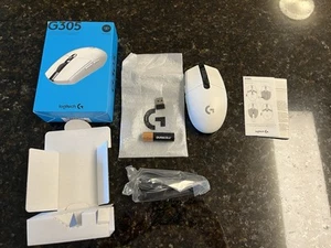 Logitech G305 Lightspeed Wireless Optical Gaming Mouse - White - Zdjęcie 1 z 15