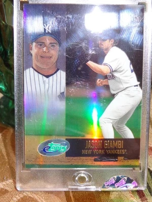 JASON GIAMBI (New York Yankees) 2002 TOPPS ETOPPS REFRACTOR CARD #2 - Image 1 of 2