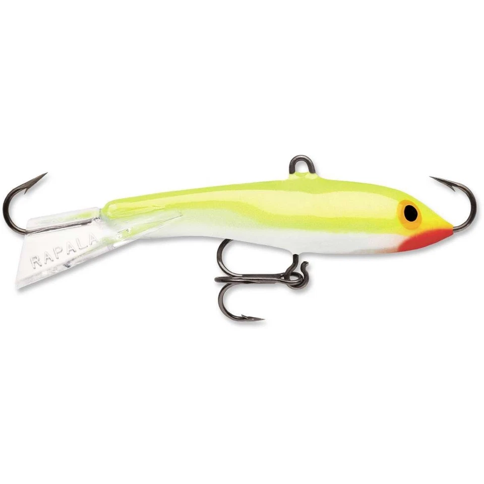 Rapala Jigging Rap W5 SFC Silver Fluorescent Chartreuse