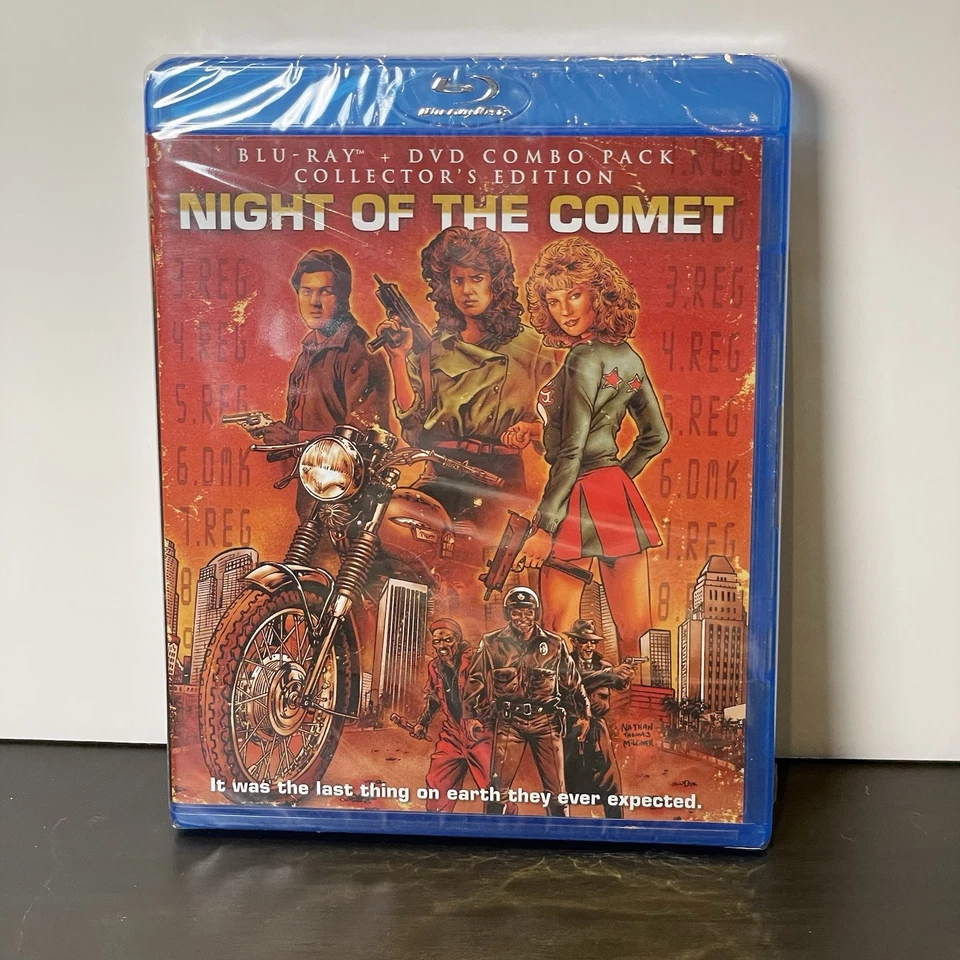 Night of the Comet (Collector's Edition) Blu-ray + DVD Combo Pack New Sealed Foto 1 de 4