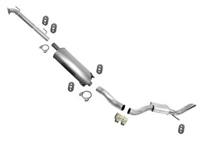 Ram 1500 2013-2018 3,6 con sistema de escape silenciador distancia entre ejes extendida 140,5 Foto 1 de 4