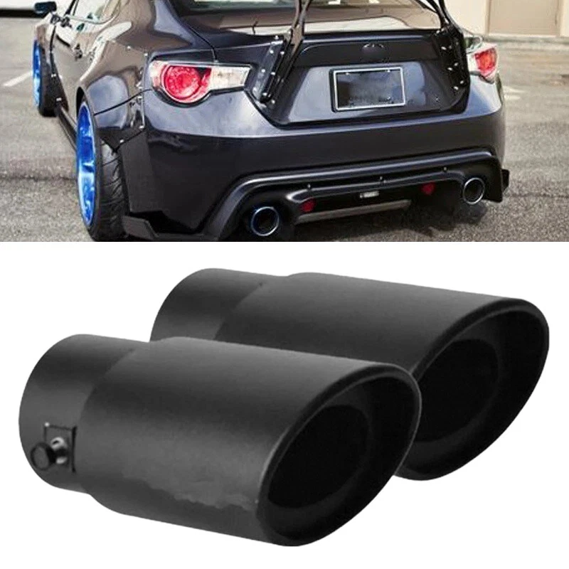 2X For Scion FR-S Toyota 86 Car Exhaust Pipe Tip Rear Throat Muffler Tailpipe Foto 1 de 4