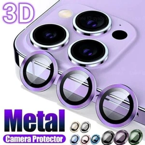Camera Lens Metal Tempered Protector Film Glass For iPhone 14 13 12 11 Pro Max - Bild 1 von 22
