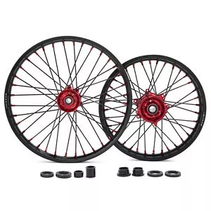 Juego de ruedas CNC 21+18 para Honda CRF250R CRF450R 14-25 CRF250RX 19+ CRF450RX 17-25 - Imagen 1 de 9