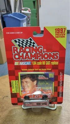 1997 Racing чемпионов предварительный просмотр 1:64 #21 Michael Waltrip/Citgo литой автомобиль N12 - Изображение 1 из 2