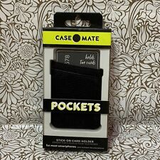 Case-Mate Pockets Series Stick on Card Holder for Smartphones