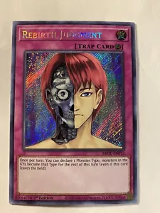 Yugioh! Rebirth Judgment - BROL-EN012 - Secret Rare - 1st Edition Near Mint - Picture 1 of 2