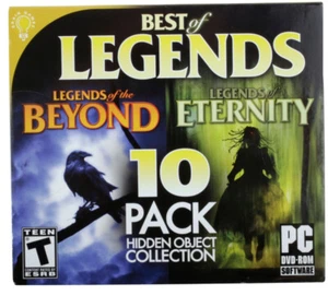 BEST OF LEGENDS BEYOND/ETERNITY, 10 PACK HIDDEN OBJECT COLLECTION PC GAMES - Picture 1 of 1