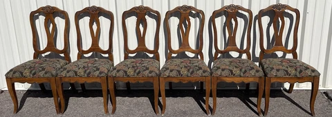Ethan Allen Chairs Country French Set of 6 Dining Room Birch 26 6202 216 Finish Cover