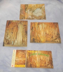 LURAY CAVERNS Virginia 6 Postcard & Mini Album 1970s Vintage Mini Views Booklet - Picture 1 of 3