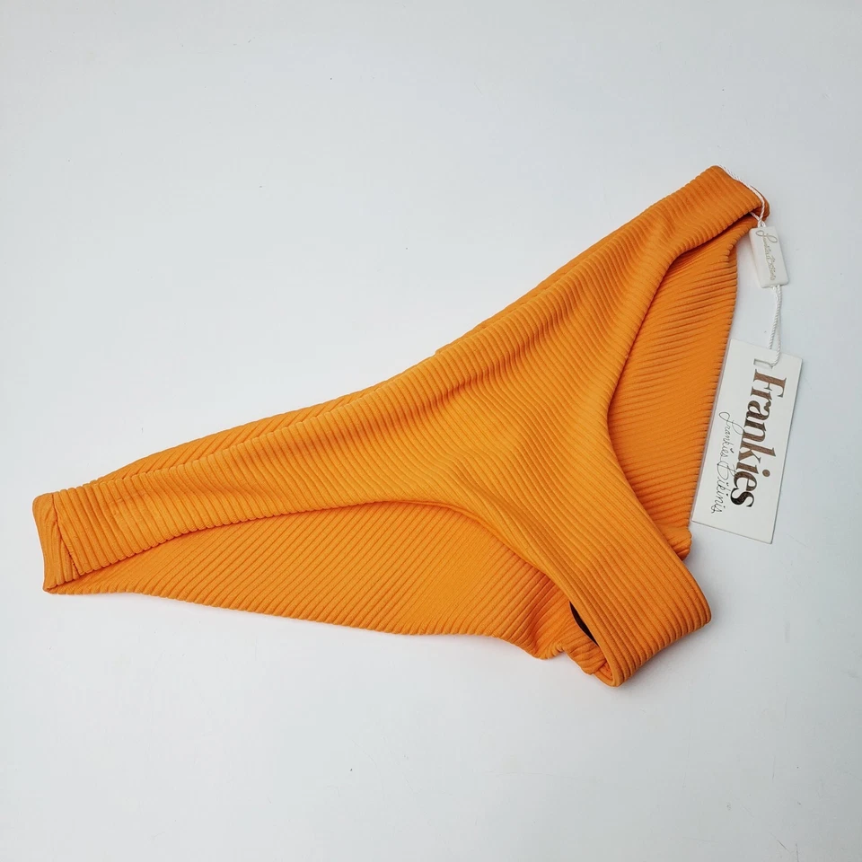 Frankies Greer 比基尼底部橙色,多种尺寸,全新带标签 — 第 1/1 张图片