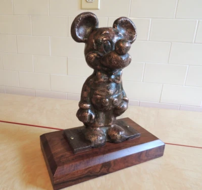 Molde de juguete antiguo original vintage MICKEY MOUSE sin firmar... Por favor lea Foto 1 de 4