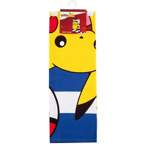 Pokemon Pika Beach Towel 27" x 54" - Picture 1 of 3