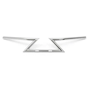 Manillar de arrastre cromado 22 mm 7/8"" barra Z para Harley Honda Kawasaki Chopper Touring - Imagen 1 de 6