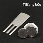 Tiffany & Co . 925 Sterling Silver Golf Marker Fork Set No box ② #33