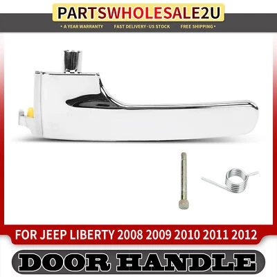 Новая передняя или задняя правая хромированная внутренняя дверная ручка для Jeep Liberty 08-12 - Изображение 1 из 4