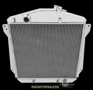 CHAMPION 3 ROW ALL ALUMINUM RADIATOR 43 44 45 46 47 48 CHEVY CAR SEDAN COUPE V-8 - Picture 1 of 4