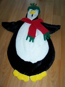 Size 0-9 Months Miniwear Penguin Holiday Costume Bunting Halloween / Christmas - Picture 1 of 1