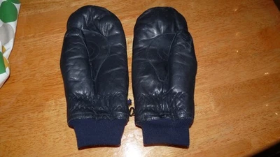 Guantes de esquí vintage años 70 80 GRANDOE negros AISLADOS INVIERNO MITONES para hombre M Foto 1 de 4