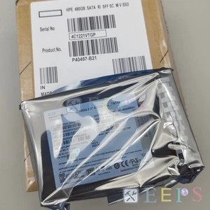 HPE 480GB 2.5" SATA 6G SSD Gen10 Plus V2 Solid State Drive P40497-B21 P41522-001 - Afbeelding 1 van 1