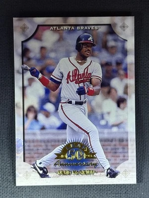 1998 ЛИСТ #137 ФРЕД МАКГРИФФ АТЛАНТА BRAVES - Изображение 1 из 2