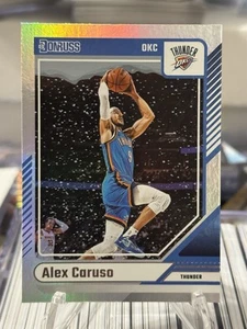 2024-25 PANINI DONRUSS - ALEX CARUSO SILVER WINTER HOLO #35 THUNDER - Picture 1 of 2