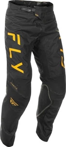 Fly Racing 378-53040 Kinetic Center Pants 40 Black/Gold - Picture 1 of 1