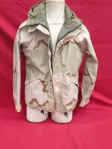 Adventure Tech Jacket SMALLCamo Reversible Desert Night Parka Uniform Gore-Tex - Picture 1 of 22