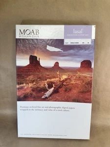 MOAB Lasal Foto Exposición Legión Papel Brillo Una Cara 11x17 21 Hojas - Imagen 1 de 2