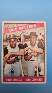 1966 Topps - Willie Stargell, Donn Clendenon #99 Willie Stargell, Donn Clendenon - Picture 1 of 6