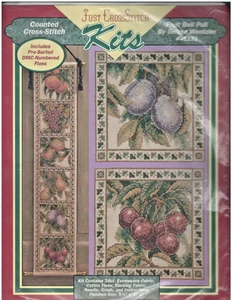Teresa Wentzler "Fruit Bell Pull" Just Cross Stitch Kit #41171 - Bild 1 von 6