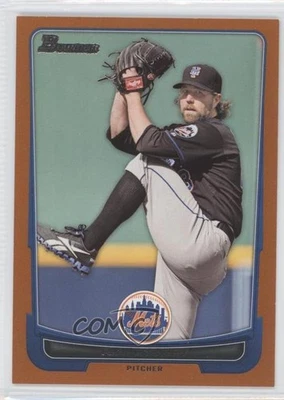 Bowman Orange Border 2012/250 RA Dickey #160 Foto 1 de 2