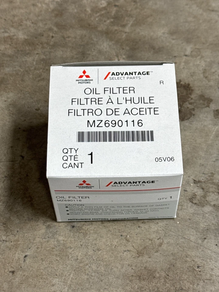 Filtro de aceite OEM Mitsubishi MZ690116 Foto 1 de 1