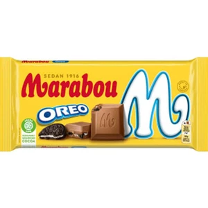 Marabou Mjölkchoklad med Oreo 185g Milk Chocolate with Oreo Pieces Up To 40% OFF - Picture 1 of 1
