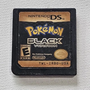 Pokemon Black Version For Nintendo DS Cartridge Only Tested Working - Picture 1 of 3
