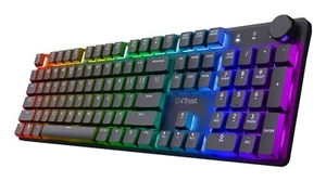 Trust GXT 868 TORIX, Kabellos, RF Wireless, Mechanischer Switch, QWERTZ, RGB-LED - Bild 1 von 5