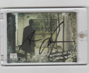THE WALKING DEAD ROAD BASISKARTE #1 SIGNIERT VON ANDREW LINCOLN/RICK GRIMES MIT COA! - Bild 1 von 2
