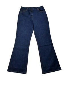 Talbots Kids Girls Blue Denim Flare Jeans Size 18 - Picture 1 of 8